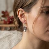 Срібні сережки лялька мотанка 0.80 фото